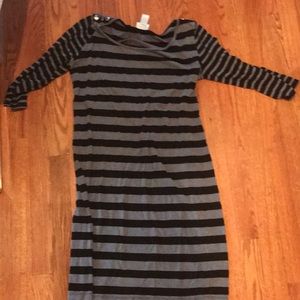 Maternity long sleeve dress